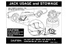 Jack Instructions Decal (with Space Saver) - Repro ~ 1968 - 1970 Mercury Cougar - 1968 - 1970 Ford Mustang 1968,1968 cougar,1968 mustang,1969,1969 cougar,1969 mustang,1970,1970 cougar,1970 mustang,c8w,c8z,c9w,c9z,cougar,d0w,d0z,decal,ford,ford mustang,instructions,jack,mercury,mercury cougar,mustang,new,repro,reproduction,saver,space,spare decal,spare,jack,used,used jack,26380