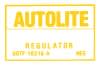 Voltage Regulator Decal AC - Repro ~ 1970 - 1971 Mercury Cougar 1970,1970 cougar,1971,1971 cougar,cougar,d0w,d1w,decal,mercury,mercury cougar,new,regulator,repro,reproduction,voltage,26394