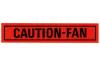 Decal - Engine Compartment - Caution Fan - Repro ~ 1967 - 1973 Mercury Cougar / 1967 - 1973 Ford Mustang 1967,1967 cougar,1967 mustang,1968,1968 cougar,1968 mustang,1969,1969 cougar,1969 mustang,1970,1970 cougar,1970 mustang,1971,1971 cougar,1971 mustang,1972,1972 cougar,1972 mustang,1973,1973 cougar,1973 mustang,c7w,c7z,c8w,c8z,c9w,c9z,caution,compartment,cougar,d0w,d0z,d1w,d1z,d2w,d2z,d3w,d3z,decal,engine,fan,ford,ford mustang,mercury,mercury cougar,mustang,new,orange,repro,reproduction,engine,fan,26442