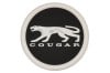 Decal - BLACK / WHITE - COUGAR / Walking Cat - NOS ~ 1967-73 Mercury Cougar
