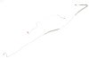 Brake Line Set - Rear Axle - 8 / 9 Inch - OE STEEL - Repro ~ 1971 - 1973 Mercury Cougar / 1971 - 1973 Ford Mustang 1971,1971 cougar,1971 mustang,1972,1972 cougar,1972 mustang,1973,1973 cougar,1973 mustang,axle,brake,cougar,d1w,d1z,d2w,d2z,d3w,d3z,ford,ford mustang,inch,line,mercury,mercury cougar,mustang,new,rear,repro,reproduction,set,steel,break,26555