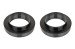 Coil Spring Insulator - BLACK Polyurethane - 1 Inch Added Height - PAIR - Repro ~ 1967 - 1973 Mercury Cougar / 1967-1973 Ford Mustang 5839,1000839,i6j1 1967,1967 cougar,1968,1968 cougar,1969,1969 cougar,1970,1970 cougar,1971,1971 cougar,1972,1972 cougar,1973,1973 cougar,added,black,c7w,c8w,c9w,coil,cougar,d0w,d1w,d2w,d3w,height,inch,insulator,insulators,mercury,mercury cougar,new,pair,polyurethane,repro,reproduction,spring,spacer,,driver,drivers,driver