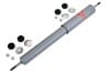 Shock Absorber - REAR - Gas-A-Just KYB - Performance - EACH - Repro ~ 1967 - 1973 Mercury Cougar 1967,1967 cougar,1968,1968 cougar,1969,1969 cougar,1970,1970 cougar,1971,1971 cougar,1972,1972 cougar,1973,1973 cougar,absorber,c7w,c8w,c9w,cougar,d0w,d1w,d2w,d3w,ford,gas,just,kyb,mercury,mercury cougar,new,rear,repro,reproduction,shock,KG5550,KG-5550,26714