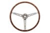 Steering Wheel - Deluxe - 15" - Repro ~ 1967 Mercury Cougar / 1967 Ford Mustang 1967,1967 cougar,1967 mustang,c7w,c7z,cougar,deluxe,ford,ford mustang,mercury,mercury cougar,mustang,new,repro,reproduction,steering,wheel,Steering Wheel,26756,15,inch,15"