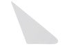 Door Vent Glass - CLEAR - Driver Side - Repro ~ 1967 - 1968 Mercury Cougar / 1965 - 1968 Ford Mustang 1965,1965 mustang,1966,1966 mustang,1967,1967 cougar,1967 mustang,1968,1968 cougar,1968 mustang,21412,6521412,c5z,c5zz,c6z,c7w,c7z,c8w,c8z,clear,cougar,door,ford,ford mustang,glass,mercury,mercury cougar,mustang,new,driver,repro,reproduction,side,vent,driver,drivers,drivers,26914,left
