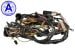 Under Dash Wiring Harness - XR7 / Eliminator - Grade A - Used ~ 1970 Mercury Cougar 7146,d0wb-14401-xr7-clone1 1970,1970 cougar,cougar,d0w,dash,eliminator,grade,harness,loom,main,mercury,mercury cougar,under,used,wire,wiring,xr7,26970