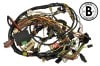 Under Dash Wiring Harness - without A/C - XR7 / Eliminator - Grade B - WHITE - Used ~ 1969 Mercury Cougar without,1969,1969 cougar,c9w,cougar,dash,eliminator,grade,harness,loom,mercury,mercury cougar,under,white,wire,wiring,xr7,underdash,22233