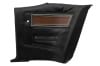 Rear Interior Panel - Decor - BLACK - Passenger Side - Used ~ 1969 Mercury Cougar 1969,1969 cougar,C9W,cougar,mercury,mercury cougar,black,decor,filler,panels,hand,interior,panel,passenger,rear,right,side,used,passenger,passengers,passengers,side,27085
