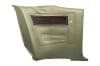 Rear Interior Panel - Decor - LIGHT IVY GOLD / LIGHT GREEN - Driver Side - Used ~ 1969 Mercury Cougar 1969,1969 cougar,C9W,cougar,mercury,mercury cougar,decor,driver,filler panel,gold,green,interior,ivy,ivy gold,panel,rear,side,used,decor,rear,panel,dark,ivy,golg,green,light,driver,drivers,drivers,27092,left