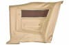 Rear Interior Panel - Decor - NUGGET GOLD - Passenger Side - Used ~ 1969 Mercury Cougar 1969,1969 cougar,C9W,cougar,mercury,mercury cougar,decor,filler,panels,gold,hand,interior,nugget,panel,passenger,rear,right,side,used,decor,rear,panel,nugget,gold,passenger,passengers,passengers,side,27098