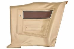 Rear Interior Panel - Decor - NUGGET GOLD - Passenger Side - Used ~ 1969 Mercury Cougar 7277,7272-clone1 1969,1969 cougar,C9W,cougar,mercury,mercury cougar,decor,filler,panels,gold,hand,interior,nugget,panel,passenger,rear,right,side,used,decor,rear,panel,nugget,gold,passenger,passengers,passenger