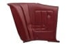 Rear Interior Panel - XR7 - DARK RED - Driver Side - Used ~ 1969 Mercury Cougar 1969,1969 cougar,C9W,cougar,mercury,mercury cougar,cougar,mercury,mercury cougar,dark,red,driver,filler,panels,interior,mercury,mercury cougar,panel,rear,side,used,xr7,used,side,cards,back,seat,surround,maroon,coupe,two,door,2dr,hardtop,vinyl,panels ,driver,drivers,drivers,27105,left
