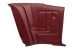 Rear Interior Panel - XR7 - DARK RED - Driver Side - Used ~ 1969 Mercury Cougar 1969,1969 cougar,C9W,cougar,mercury,mercury cougar,cougar,mercury,mercury cougar,dark,red,driver,filler,panels,interior,mercury,mercury cougar,panel,rear,side,used,xr7,used,side,cards,back,seat,surround,maroon,coupe,two,door,2dr,hardtop,vinyl,panels ,driver,drivers,driver