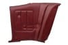 Rear Interior Panel - XR7 - DARK RED - Passenger Side - Used ~ 1969 Mercury Cougar 1969,1969 cougar,C9W,cougar,mercury,mercury cougar,cougar,mercury,mercury cougar,dark,red,filler,panels,hand,interior,mercury,mercury cougar,panel,passenger,rear,right,side,used,xr7,rear,interior,panel,xr7,used,side,cards,back,seat,surround,maroon,coupe,two,door,2dr,hardtop,vinyl,panels ,passenger,passengers,passengers,side,27106
