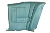 Rear Interior Panel - XR7 - AQUA - Passenger Side - Used ~ 1969 Mercury Cougar 1969,1969 cougar,C9W,cougar,mercury,mercury cougar,aqua,filler,panels,hand,interior,mercury,mercury cougar,panel,passenger,rear,right,side,used,xr7,rear,interior,panel,xr7,used,passenger,passengers,passengers,side,27111