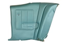 Rear Interior Panel - XR7 - AQUA - Passenger Side - Used ~ 1969 Mercury Cougar 7290,7281-clone1 1969,1969 cougar,C9W,cougar,mercury,mercury cougar,aqua,filler,panels,hand,interior,mercury,mercury cougar,panel,passenger,rear,right,side,used,xr7,rear,interior,panel,xr7,used,passenger,passengers,passenger