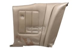 Rear Interior Panel - XR7 - NUGGET GOLD - Passenger Side - Used ~ 1969 Mercury Cougar 7293,7281-clone1 1969,1969 cougar,C9W,cougar,mercury,mercury cougar,filler,panels,gold,hand,interior,mercury,mercury cougar,nugget,nugget gold,panel,passenger,rear,right,side,used,xr7,rear,interior,panel,xr7,used,passenger,passengers,passenger