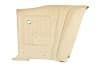Rear Interior Panel - XR7 - WHITE - Passenger Side - Used ~ 1969 Mercury Cougar 1969,1969 cougar,C9W,cougar,mercury,mercury cougar,filler,panels,hand,interior,mercury,mercury cougar,panel,passenger,rear,right,side,used,white,xr7,rear,interior,panel,xr7,used,passenger,passengers,passengers,side,27115