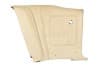 Rear Interior Panel - XR7 - WHITE - Driver Side - Used ~ 1969 Mercury Cougar 1969,1969 cougar,C9W,cougar,mercury,mercury cougar,driver,filler,panels,interior,mercury,mercury cougar,panel,rear,side,used,white,xr7,rear,interior,panel,xr7,used,driver,drivers,drivers,27116,left