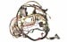 Under Dash Wiring Harness - Standard - w/ AC - Grade A - LATE - Used ~ 1969 Mercury Cougar 7334,7144-clone1 1969,1969 cougar,c9w,cougar,dash,grade,harness,loom,mercury,mercury cougar,standard,under,used,white,white plug,wiring,27145,late