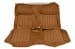 Interior Seat Upholstery - Vinyl - Decor - w/ Comfortweave Inserts - Coupe - Rear Seat - GINGER - Repro ~ 1971 - 1973 Mercury Cougar 1971,1971 cougar,1972,1972 cougar,1973,1973 cougar,comfort,comfortweave,cougar,coupe,d1w,d2w,d3w,interior,kit,knitted,medium ginger,mercury,mercury cougar,new,rear,rear seat,repro,reproduction,seat,upholstery,weave,back,seat,medium,brown,27156,seat,covers