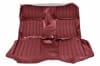 Interior Seat Upholstery - Vinyl - Decor - w/ Comfortweave Inserts - Convertible - Rear Seat - DARK RED - Repro ~ 1971 - 1973 Mercury Cougar 1971,1971 cougar,1972,1972 cougar,1973,1973 cougar,comfort,comfortweave,cougar,coupe,d1w,d2w,d3w,dark red,interior,kit,knitted,mercury,mercury cougar,new,rear,rear seat,red,repro,reproduction,seat,upholstery,weave,back,seat,27162,seat,covers