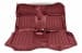Interior Upholstery - Vinyl - Decor - w/ Comfortweave Inserts - Coupe - Rear Seat - DARK RED - Repro ~ 1971 - 1973 Mercury Cougar 7344,7342-clone1 1971,1971 cougar,1972,1972 cougar,1973,1973 cougar,comfort,comfortweave,cougar,coupe,d1w,d2w,d3w,dark red,interior,kit,knitted,mercury,mercury cougar,new,rear,rear seat,repro,reproduction,seat,upholstery,weave,back,seat,27155,seat,covers