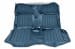 Interior Seat Upholstery - Vinyl - Decor - w/ Comfortweave Inserts - Coupe - Rear Seat - MEDIUM BLUE - Repro ~ 1971 - 1973 Mercury Cougar 1971,1971 cougar,1972,1972 cougar,1973,1973 cougar,blue,comfort,comfortweave,cougar,coupe,d1w,d2w,d3w,interior,kit,knitted,medium blue,mercury,mercury cougar,new,rear,rear seat,repro,reproduction,seat,upholstery,weave,back,seat,27154,seat,covers