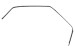 Weatherstrip Retainer - Door Glass to Roof - Passenger Side - Stainless Steel - Used ~ 1969 - 1970 Mercury Cougar 8296,C9WY-65513A66-A,D0WY-65513A66-A,Seal 1969,1969 cougar,1970,1970 cougar,65513a66,c9w,c9wy,cougar,d0w,door,glass,mercury,mercury cougar,passenger,retainer,roof,side,stainless,steel,used,weather,weatherstrip,weatherstripping,trim,moulding,track,roofside,roof side,seal,weatherstrip,door glass,,passenger,passengers,passenger