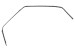 Weatherstrip Retainer - Door Glass to Roof - Driver Side - Stainless Steel - Used ~ 1969 - 1970 Mercury Cougar 8297,C9WY-65513A67-A,D0WY-65513A66-A,Seal 1969,1969 cougar,1970,1970 cougar,65513a67,c9w,c9wy,cougar,d0w,door,driver,glass,mercury,mercury cougar,retainer,roof,side,stainless,steel,used,weather,weatherstrip,weatherstripping,trim,moulding,track,roofside,roof side,seal,weatherstrip,door glass,,driver,drivers,driver