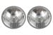 Headlight - High Beam / Low Beam - H4 Bulbs - Pair - Halogen - Repro ~ 1967 - 1973 Mercury Cougar / 1969 Ford Mustang  1967,1967 cougar,1968,1968 cougar,1969,1969 cougar,1969 mustang,1970,1970 cougar,1971,1971 cougar,1972,1972 cougar,1973,1973 cougar,C7W,C7Z,C8W,C8Z,C9W,C9Z,D0W,D0Z,D1W,D1Z,D2W,D2Z,D3W,D3Z,bulb,cougar,ford,ford mustang,front,h4,halogen,head,headlight,light,mercury,mercury cougar,mustang,replacement,low,beam,driver,drivers,driver