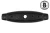 Steering Wheel Pad - Two Spoke - Grade B - Used ~ 1968 Mercury Cougar / 1968 Ford Mustang 1968,1968 cougar,1968 mustang,c8w,c8z,cougar,ford,ford mustang,mercury,mercury cougar,mustang,pad,spoke,steering,two,used,wheel,center,section,horn,torino,cyclone,galaxie,hub,section,vinyl,2,spoke,grade,b,30132