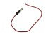 Wiring Pigtail - Under Dash Harness to Low Fuel Light - XR7 - Used ~ 1967 - 1968 Mercury Cougar   14401,1967,1967 cougar,1968,1968 cougar,C7W,C8W,cougar,dash,fuel,harness,light,low,mercury,mercury cougar,pigtail,under,used,wiring,xr7,30350