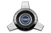 Spinner Center Cap - Blue - Wire Spoke Wheel Cover - Used ~ 1965 - 1967 Ford Falcon / 1965 - 1967 Ford Galaxie ford,galaxie,falcon,cap,center,hubcap,spinner,spoke,stamped,steel,used,wheel,wire,spinner,blue,spoke,30455