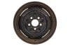 Stamped Steel Wheel - 14 X 5-1/2 - Stock - Used ~ 1967 Mercury Cougar / 1967 Ford Mustang 1007,1967,1967 cougar,1967 mustang,c7w,c7z,cougar,ford,ford mustang,inch,mercury,mercury cougar,mustang,stamped,steel,stock,used,wheel,30495