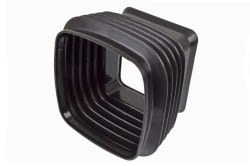 Flexible Duct End - Fresh Air Vent - Passenger Side - Repro ~ 1971 - 1973 Mercury Cougar / 1971 - 1973 Ford Mustang  1971,1971 cougar,1971 mustang,1972,1972 cougar,1972 mustang,1973,1973 cougar,1973 mustang,D1W,D1Z,D2W,D2Z,D3W,D3Z,air,cougar,duct,ford,ford mustang,fresh,mercury,mercury cougar,mustang,plastic,tube,vent,passenger,passengers,passenger