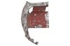 Fender Front Structure - Passenger Side - Used ~ 1967 - 1968 Mercury Cougar 1967,1967 cougar,1968,1968 cougar,C7W,C8W,cougar,fender,front,mercury,mercury cougar,metal,passenger,repair,sheet,side,structure,used,cut,passenger,passengers,passengers,side,30572