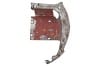 Fender Front Structure - Driver Side - Used ~ 1967 - 1968 Mercury Cougar 1967,1967 cougar,1968,1968 cougar,C7W,C8W,cougar,fender,front,mercury,mercury cougar,metal,driver,repair,sheet,side,structure,used,cut,driver,drivers,drivers,30573,left