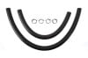 Hose and Clamp Kit - Brake Booster - Date Coded - 12/15/69 - Repro ~ 1970 Mercury Cougar / 1970 Ford Mustang 1970,1970 cougar,1970 mustang,12-15-69,12/15/69,D0W,D0Z,booster,brake,brakes,clamp,coded,cougar,date,ford,ford mustang,hose,kit,mercury,mercury cougar,mustang,repro,reproduction,rubber,vacuum,break,30774