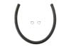 Hose and Clamp Kit - Brake Booster - Date Coded - 6/29/70 - Repro ~ 1971 Mercury Cougar / 1971 Ford Mustang 1971,1971 cougar,1971 mustang,6-29-70,6/29/70,D1W,D1Z,booster,brake,brakes,clamp,coded,cougar,date,ford,ford mustang,hose,kit,mercury,mercury cougar,mustang,repro,reproduction,rubber,vacuum,break,30777
