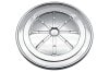 Lid - Air Cleaner - BOSS 302 / 390 GT / 428 CJ - Chrome - Restored ~ 1967 - 1970 Mercury Cougar / 1967 - 1970 Ford Mustang 1967,1967 cougar,1967 mustang,1968,1968 cougar,1968 mustang,1969,1969 cougar,1969 mustang,1970,1970 cougar,1970 mustang,302,390,428,428cj,air,assembly,boss,c7w,c7z,c8w,c8z,c9w,c9z,chrome,cleaner,cobra,cougar,d0w,d0z,ford,ford mustang,high,hipo,jet,lid,mercury,mercury cougar,mustang,new,performance,repro,reproduction,GT,g.t.,S,code,holley,chrome,390,wire,mesh,performance,original,re,chrome,chromed,rechromed,restored,30827