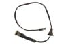 Wire and Socket Assembly - Backup / Reverse Light - Used ~ 1967 - 1968 Mercury Cougar 1967,1967 cougar,1968,1968 cougar,C7W,C8W,cougar,mercury,mercury cougar,assembly,backup,light,reverse,socket,used,wire,pig,tail,pigtail,wiring,lead,socket,reverse,light,housing,bezel,chrome,pigtail,socket,1965,1966,Ford,mustang,reverse,light,back,up,wiring,lead,pig,tail,1076,bulb,repair,30851