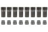 Ferrules and Nuts - Smog Tube - Repro ~ 390GT / 427 / 428 Cobra - Repro ~ 1967 - 1970 Mercury Cougar / 1967 - 1970 Ford Mustang  1967,1967 cougar,1967 mustang,1968,1968 cougar,1968 mustang,1969,1969 cougar,1969 mustang,1970,1970 cougar,1970 mustang,390,390gt,427,428,428cj,428scj,C7W,C7Z,C8W,C8Z,C9W,C9Z,D0W,D0Z,air pump,cougar,fe,ferrules,ford,ford mustang,gt-e,mercury,mercury cougar,mustang,new,repro,smog,thermactor,tube,30889