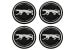 Decal - Legendary Wheel Center Cap - WCCC Walking Cat - Set of 4 ~ 1967 - 1973 Mercury Cougar   1967,1967 cougar,1968,1968 cougar,1969,1969 cougar,1970,1970 cougar,1971,1971 cougar,1972,1972 cougar,1973,1973 cougar,C7W,C8W,C9W,D0W,D1W,D2W,D3W,wheel,legendary,cap,cat,center,classic,coast,cougar,cover,decal,mercury,mercury cougar,repro,reproduction,sticker,walking,wccc,west,circle,30920