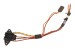 Wiring Pigtail - Quarter Window - Power Window Plug - Used ~ 1971 - 1972 Mercury Cougar / 1971 - 1972 Ford Mustang  1971,1971 cougar,1971 mustang,1972,1972 cougar,1972 mustang,D1W,D1Z,D2W,D2Z,cougar,ford,ford mustang,glass,housing,mercury,mercury cougar,mustang,pancake,pigtail,plastic,plug,power,quarter,rear,seat,switch,window,wiring,30925