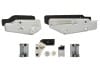 Door Glass Mounting Kit - Bolt In - Driver Side - Repro ~ 1969* - 1970 Mercury Cougar / 1969* - 1970 Ford Mustang 1970,1970 cougar,1970 mustang,D0W,D0Z,bolt,bracket,channel,complete,cougar,door,ford,ford mustang,glass,guide,hardware,installation,kit,mercury,mercury cougar,mount,mounting,mustang,driver,repro,reproduction,set,side,window,brackets,driver,drivers,drivers,31189,left,D0ZZ-6321411-MK