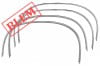 Moulding / Trim Set - Wheel Lip - BLEM - Restored ~ 1971 - 1973 Mercury Cougar 1971,1971 cougar,1972,1972 cougar,1973,1973 cougar,cougar,d1w,d2w,d3w,lip,mercury,mercury cougar,moulding,moulding set,mouldings,restored,set,trim,trim set,wheel,molding,blem,blemished,31324