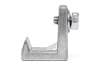 Window Stop - Rear Bracket - Repro ~ 1967 - 1968 Mercury Cougar / 1967 - 1968 Ford Mustang C7ZZ-6521772-A,1967,1967 cougar,1967 mustang,1968,1968 cougar,1968 mustang,bolt,bracket,c7w,c7z,c8w,c8z,cougar,door,ford,ford mustang,mercury,mercury cougar,mustang,rear,stop,hardware,repro,reproduction,new,window,stop,31327
