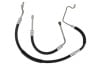 Hose Kit - Power Steering - Upper and Lower - w/ 1/4 Inch Fitting - Small Block - PREMIUM - Repro ~ 1967 Mercury Cougar / 1967 Ford Mustang 1967,1967 cougar,1967 mustang,block,c7w,c7z,cougar,fitting,ford,ford mustang,high,hose,inch,kit,lower,mercury,mercury cougar,mustang,new,power,premium,pressure,repro,reproduction,small,steering,upper,31363