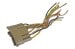 Wiring Pigtail - Under Dash Harness to Turn Signal Switch - Used ~ 1973 Mercury Cougar  1973,73,cougar,d3w,dash,harness,loom,main,mercury,mercury cougar,pigtail,plug,repair,signal,switch,turn,under,used,wiring,31518,turn lamp